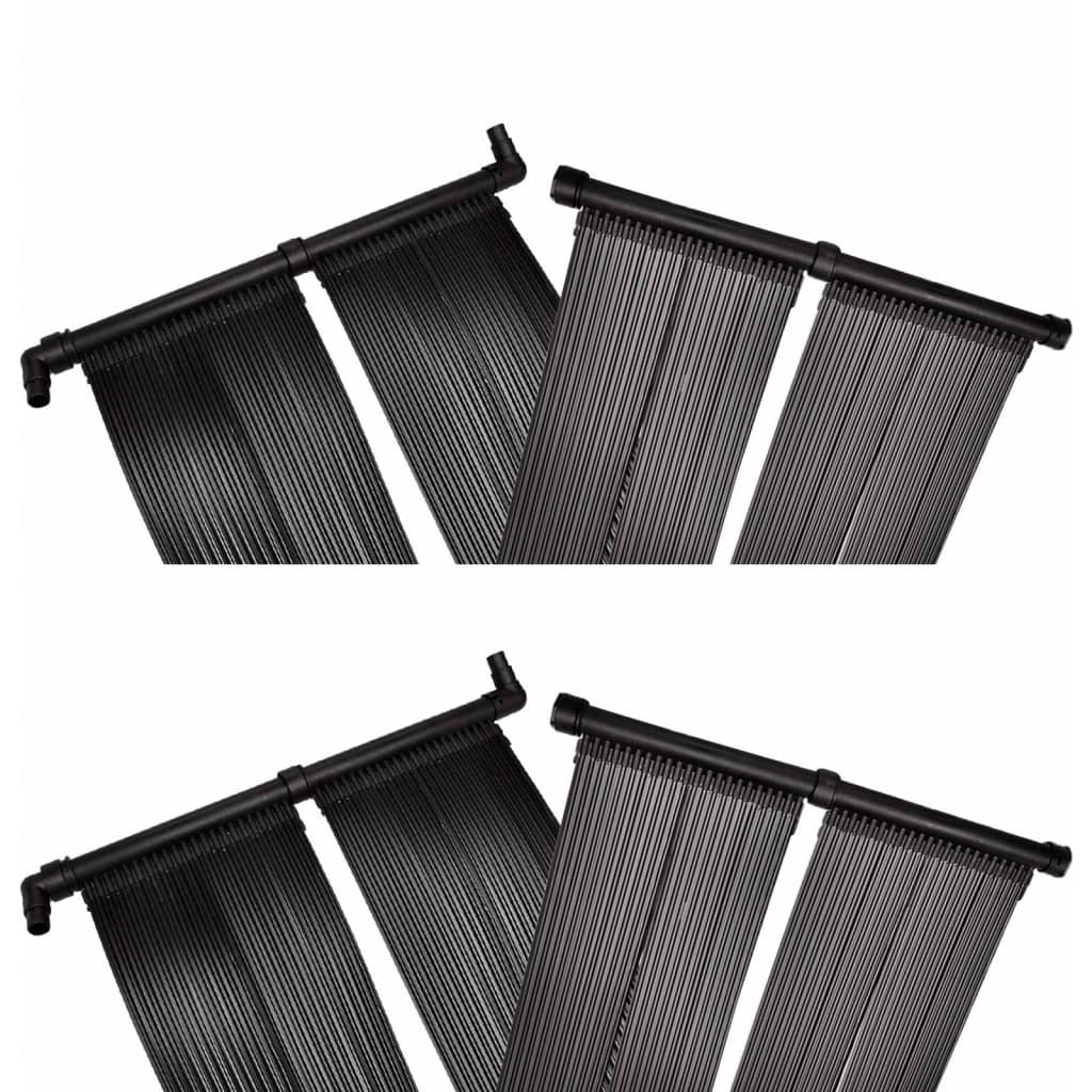 Multidom Solárny panel na ohrev vody v bazéne 4 ks 80x620 cm
