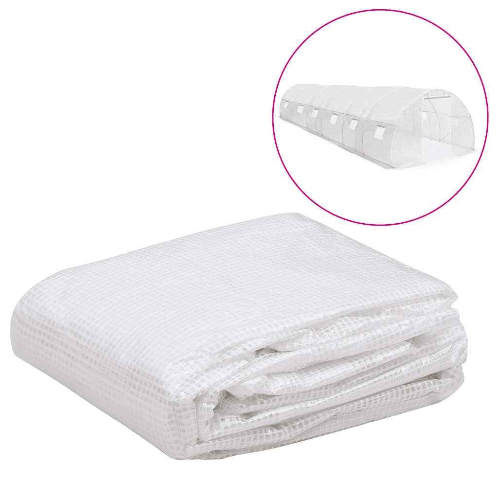 Multidom Náhradná plachta na skleník (27 m²) 3x9x2 m, priehľadná