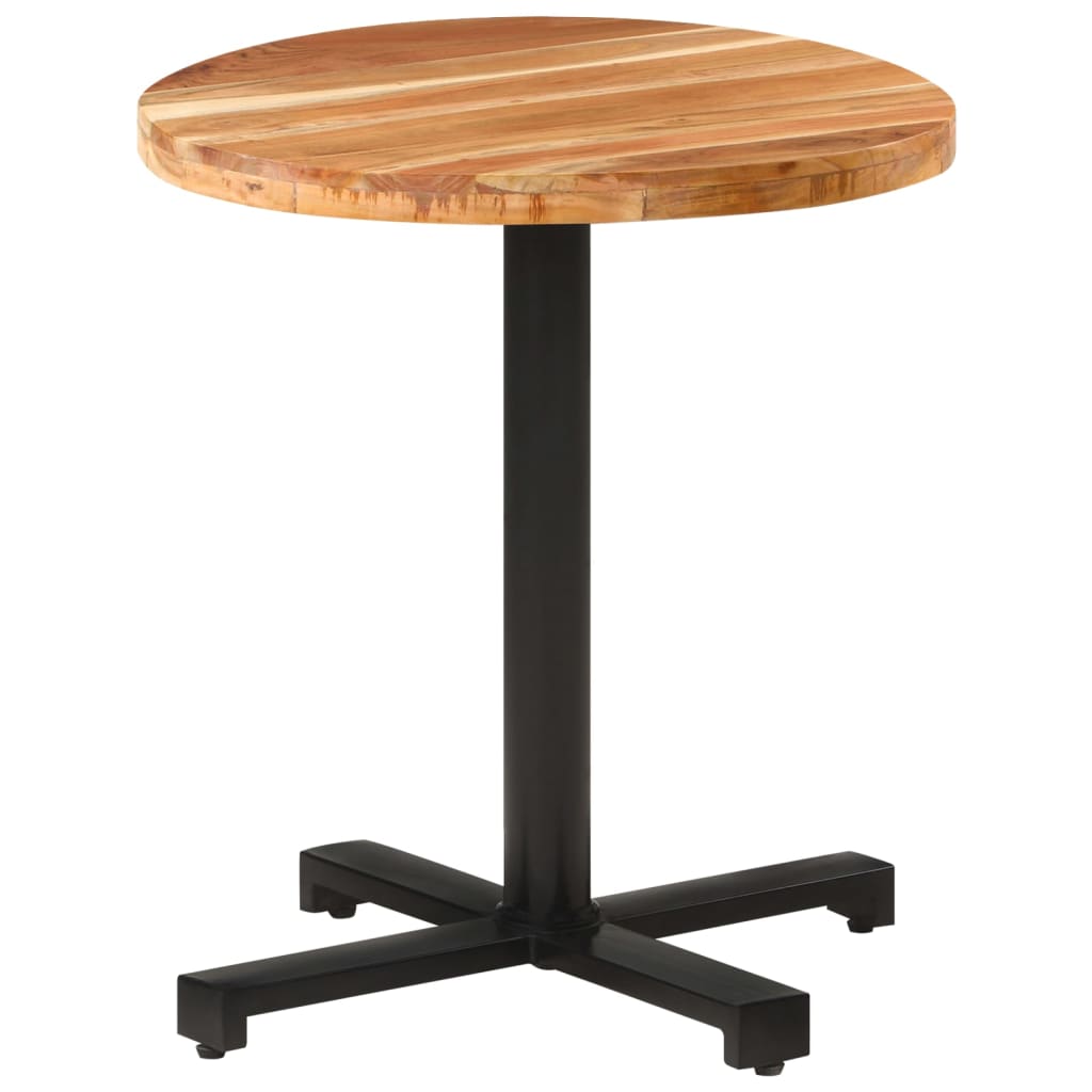 E-shop Multidom Bistro stôl okrúhly Ø70x75 cm akáciový masív