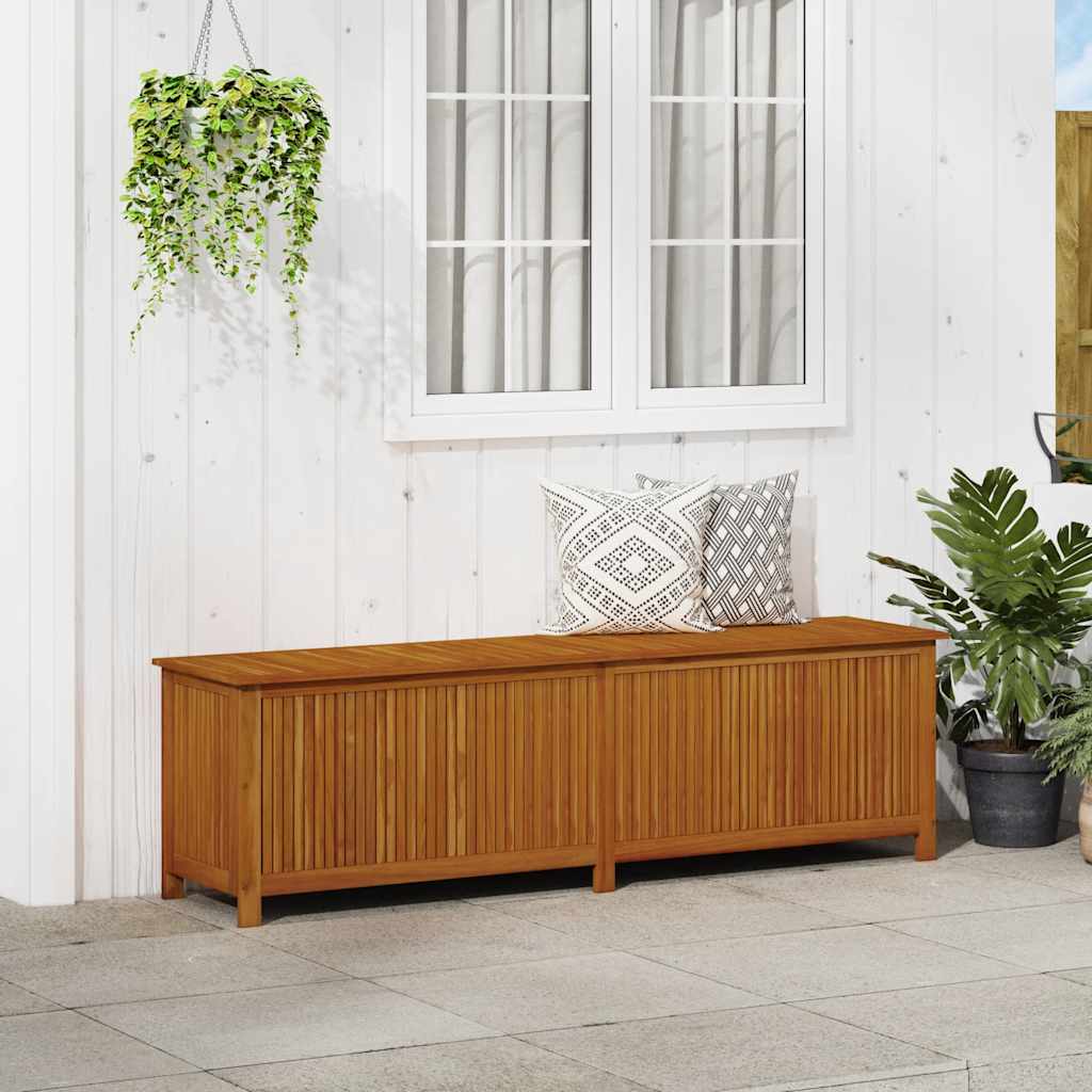 E-shop Multidom Záhradný úložný box 200x50x58 cm akáciový masív