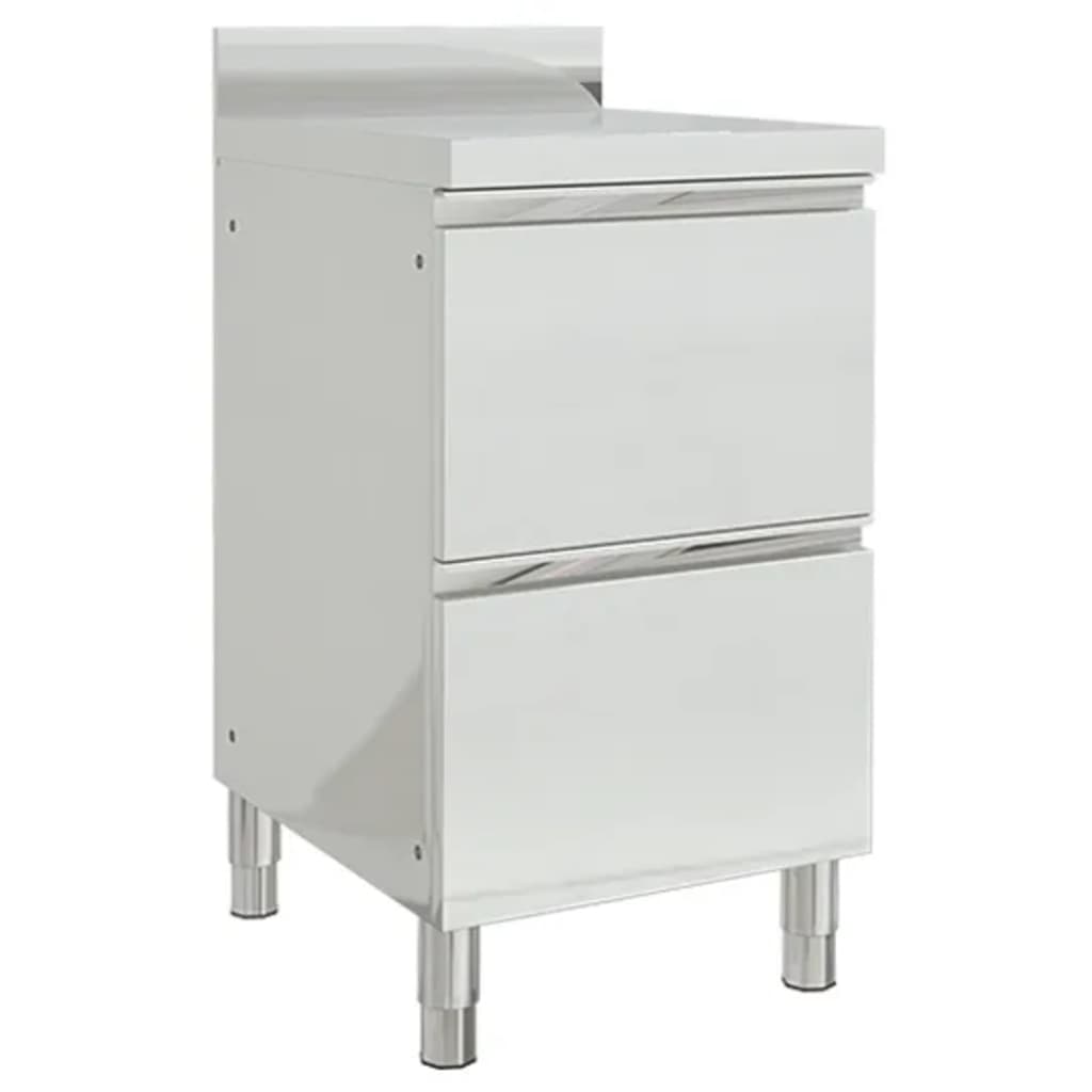 E-shop Multidom Komerčná kuchynská skrinka s 2 zásuvkami 50x60x96 cm