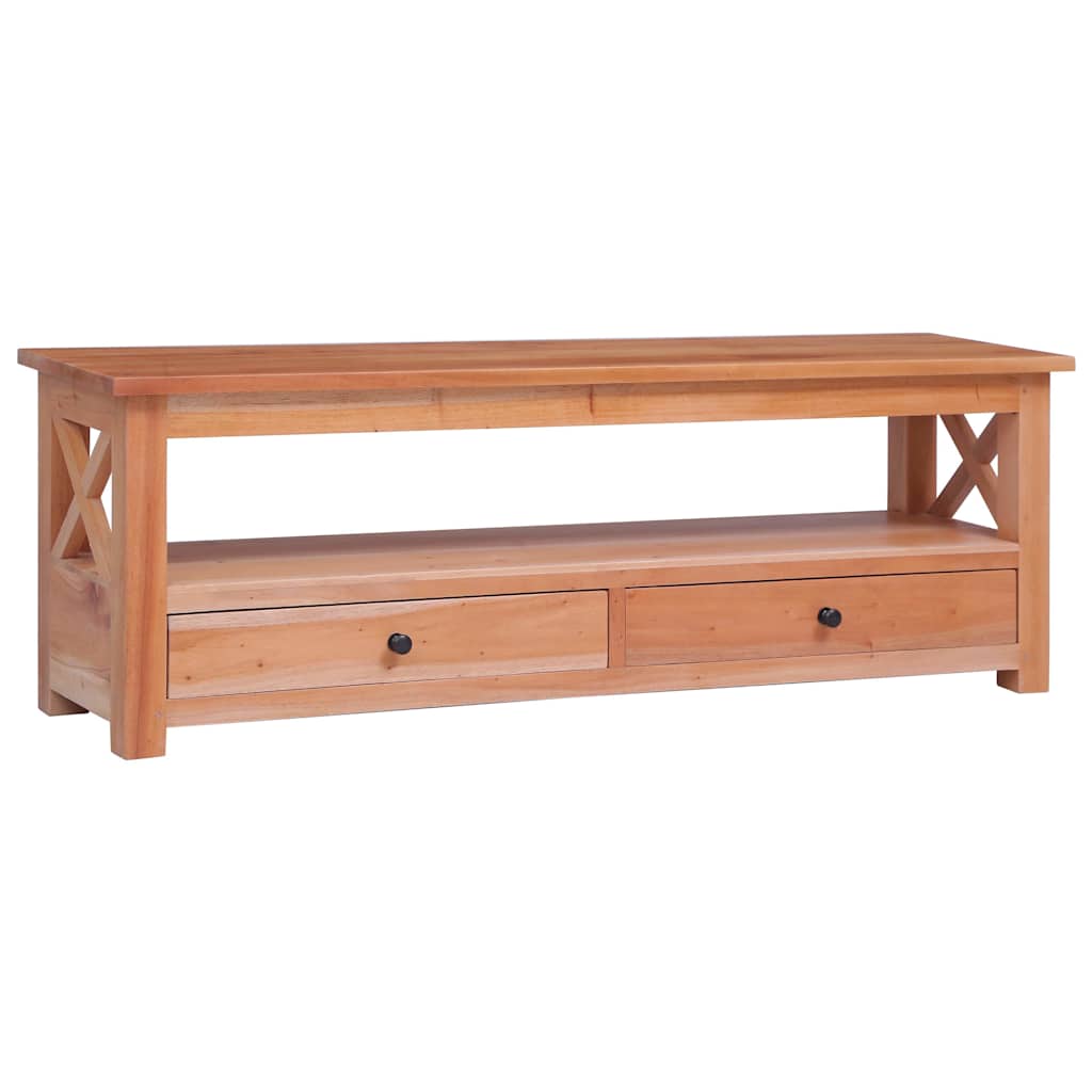 E-shop Multidom TV skrinka 115x30x40 cm masívne mahagónové drevo
