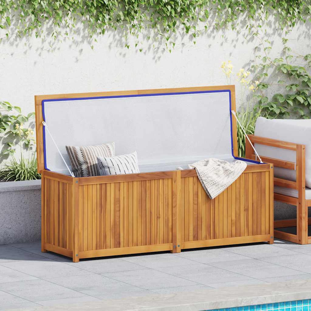 E-shop Multidom Záhradný box 150x50x55 cm, tíkový masív