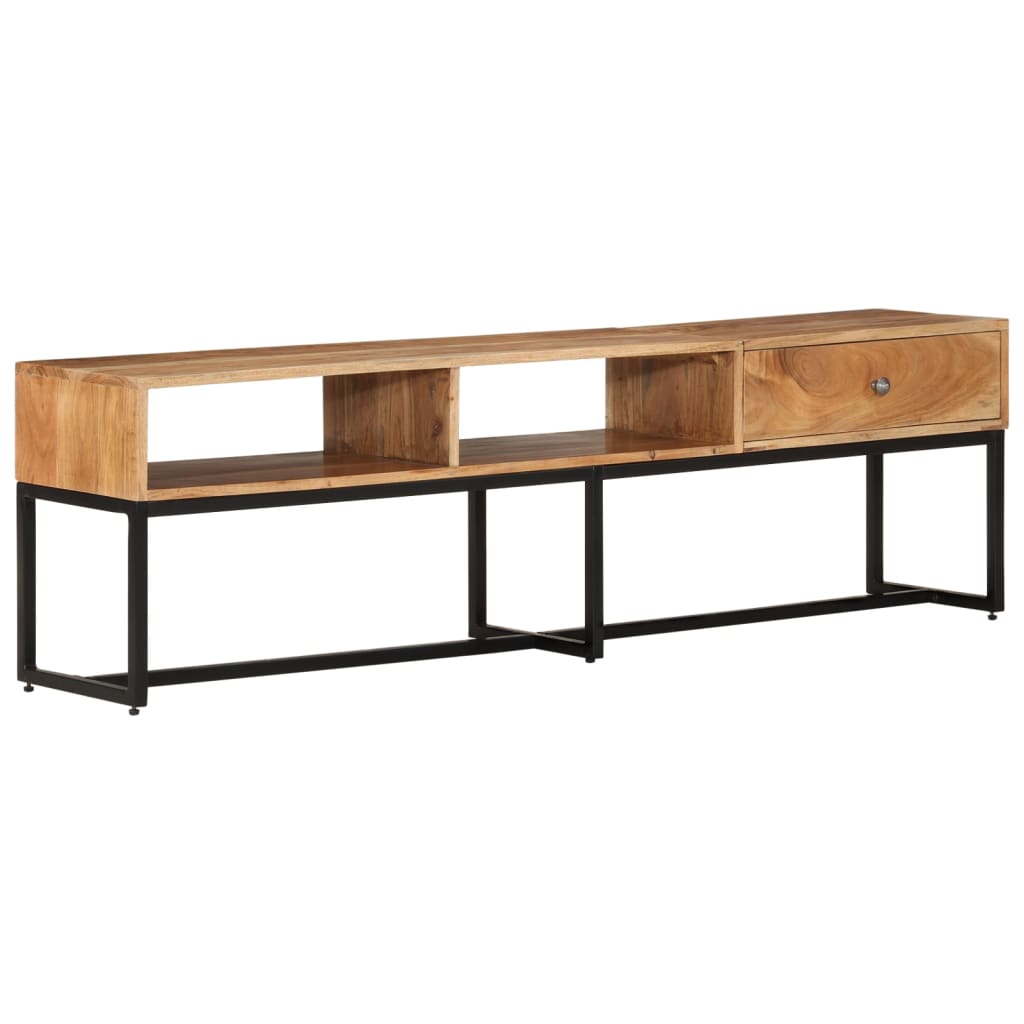 E-shop Multidom TV skrinka 160x30x45 cm masívne akáciové drevo