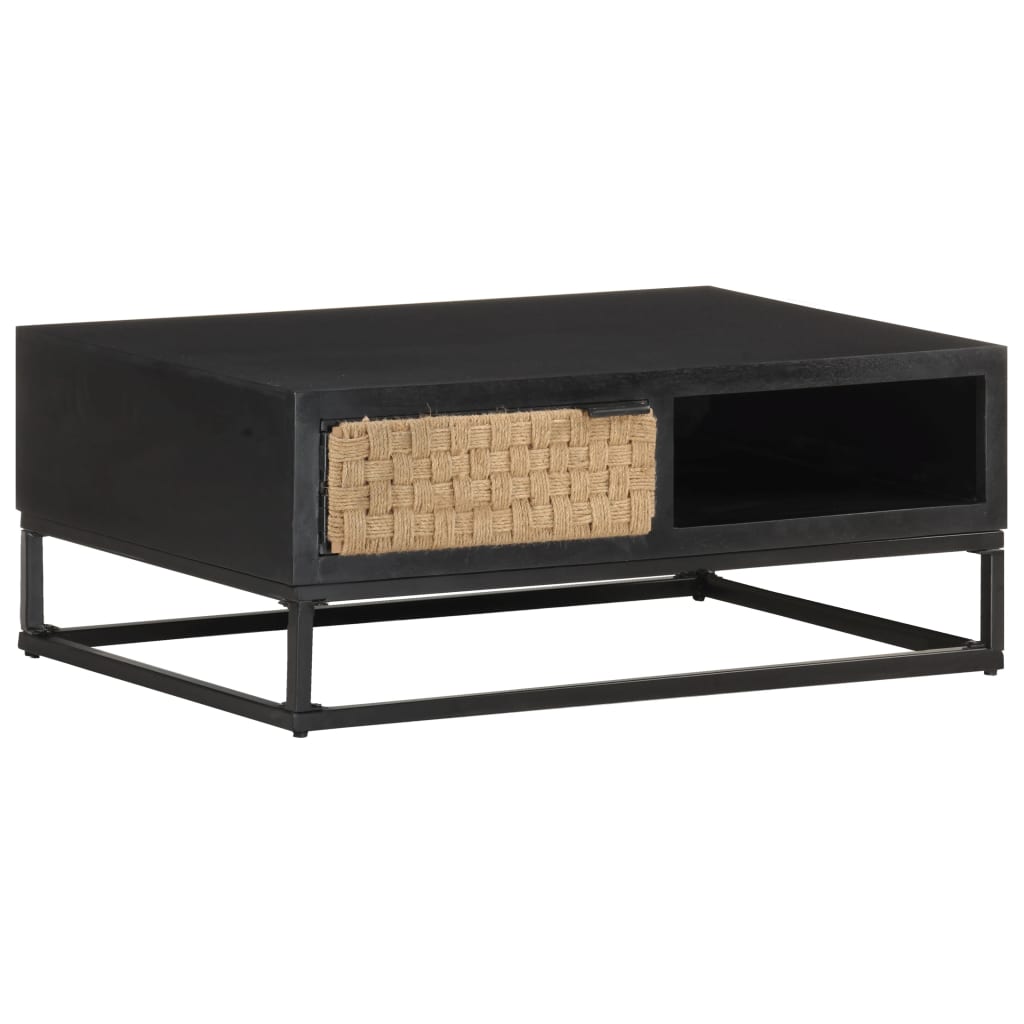 E-shop Multidom Konferenčný stolík 90x60x35 cm masívne mangovníkové drevo