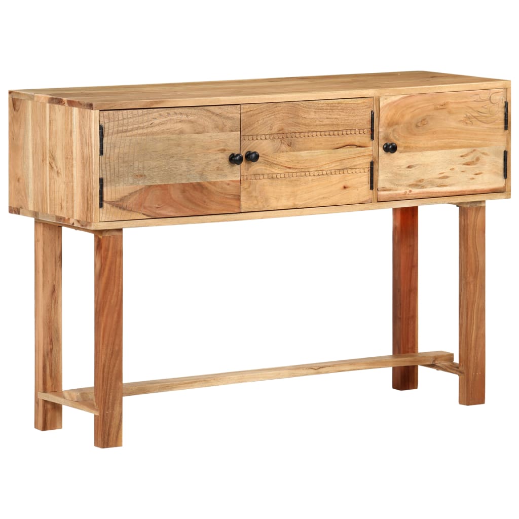 E-shop Multidom Komoda 115x35x75 cm masívne akáciové drevo