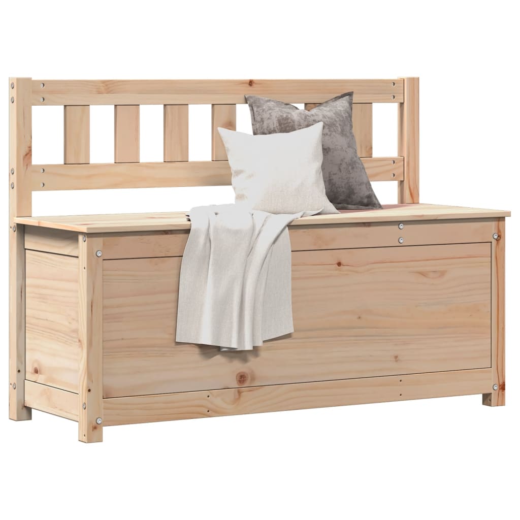 E-shop Multidom Lavička 110x41x76,5 cm masívne borovicové drevo