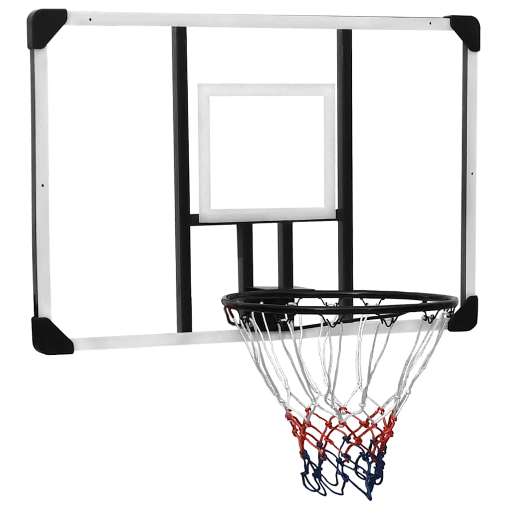 E-shop Multidom Basketbalová doska priehľadná 106x69x3 cm polykarbonát