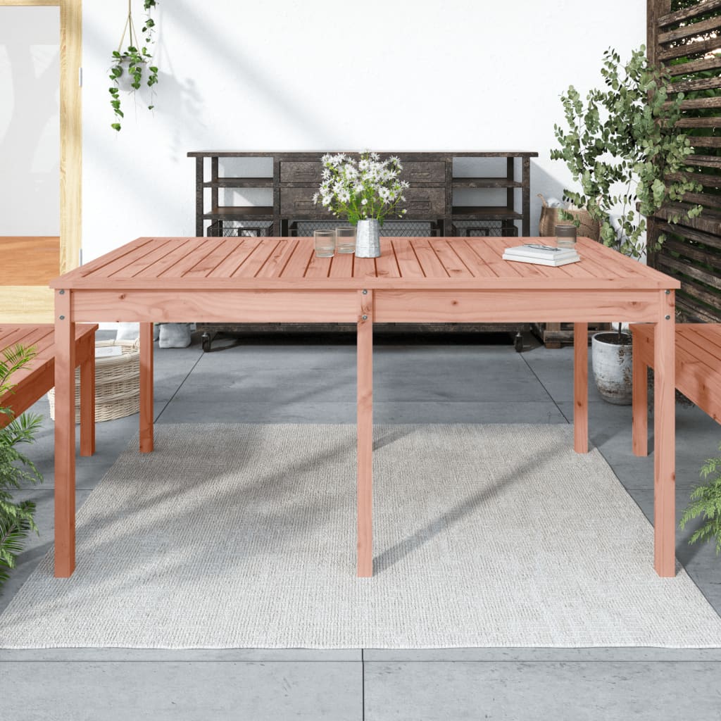 E-shop Multidom Záhradný stolík 159,5x82,5x76 cm masívny Douglas
