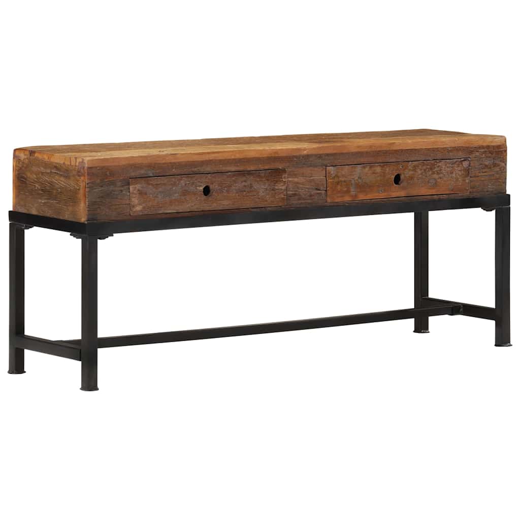 E-shop Multidom TV skrinka 110x30x46 cm masívne recyklované drevo