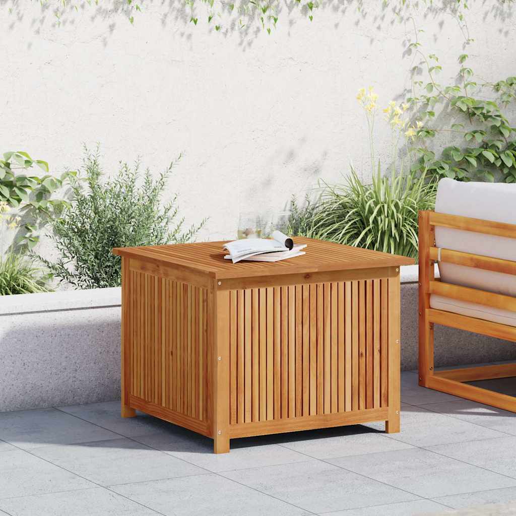 E-shop Multidom Záhradný úložný box 75x75x58 cm masívne akáciové drevo