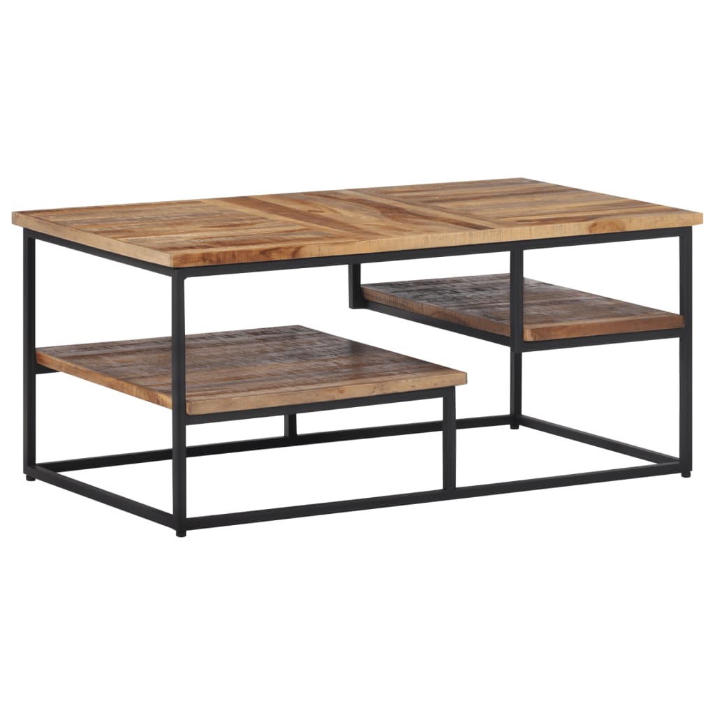 E-shop Multidom Konferenčný stolík 90x50x39 cm recyklovaný tíkový masív