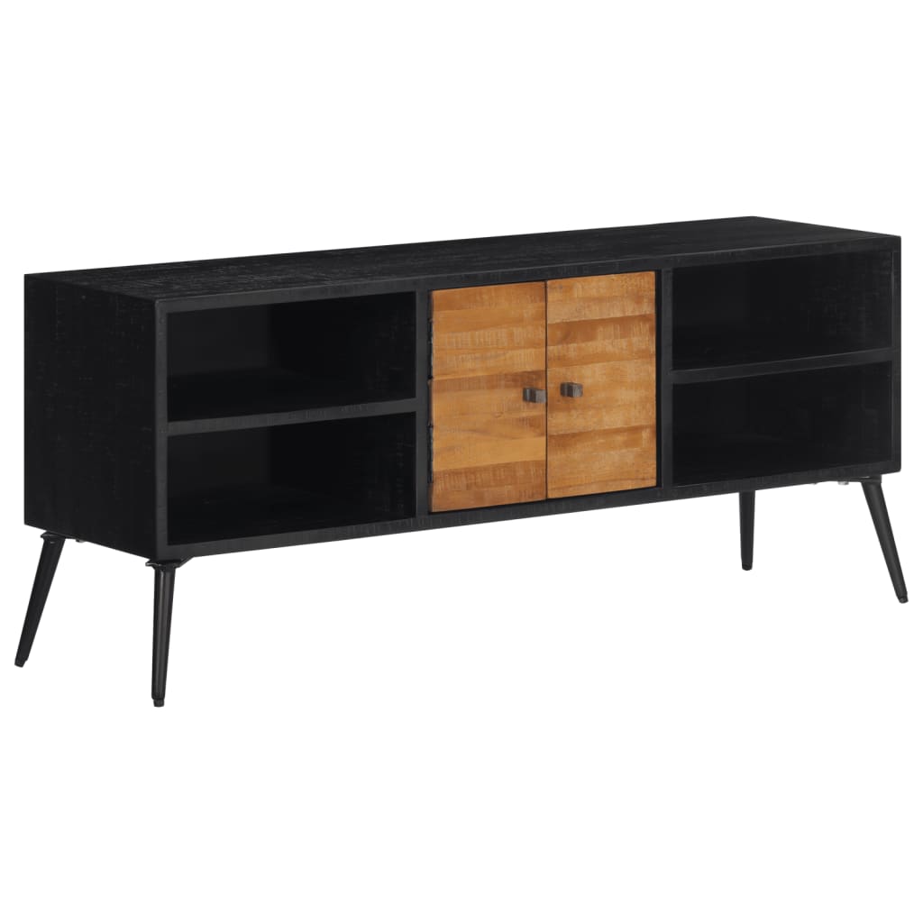E-shop Multidom TV skrinka 112x31x45 cm recyklovaný tíkový masív
