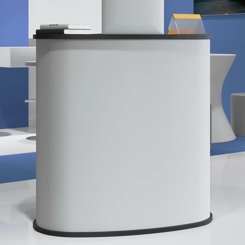 E-shop Multidom Výstavný pult skladací 90x48x93 cm kompozitné drevo