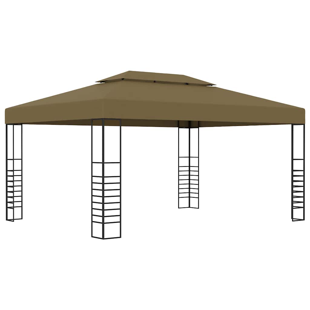 E-shop Multidom Altánok 3x4 m, sivohnedý 180 g/m²