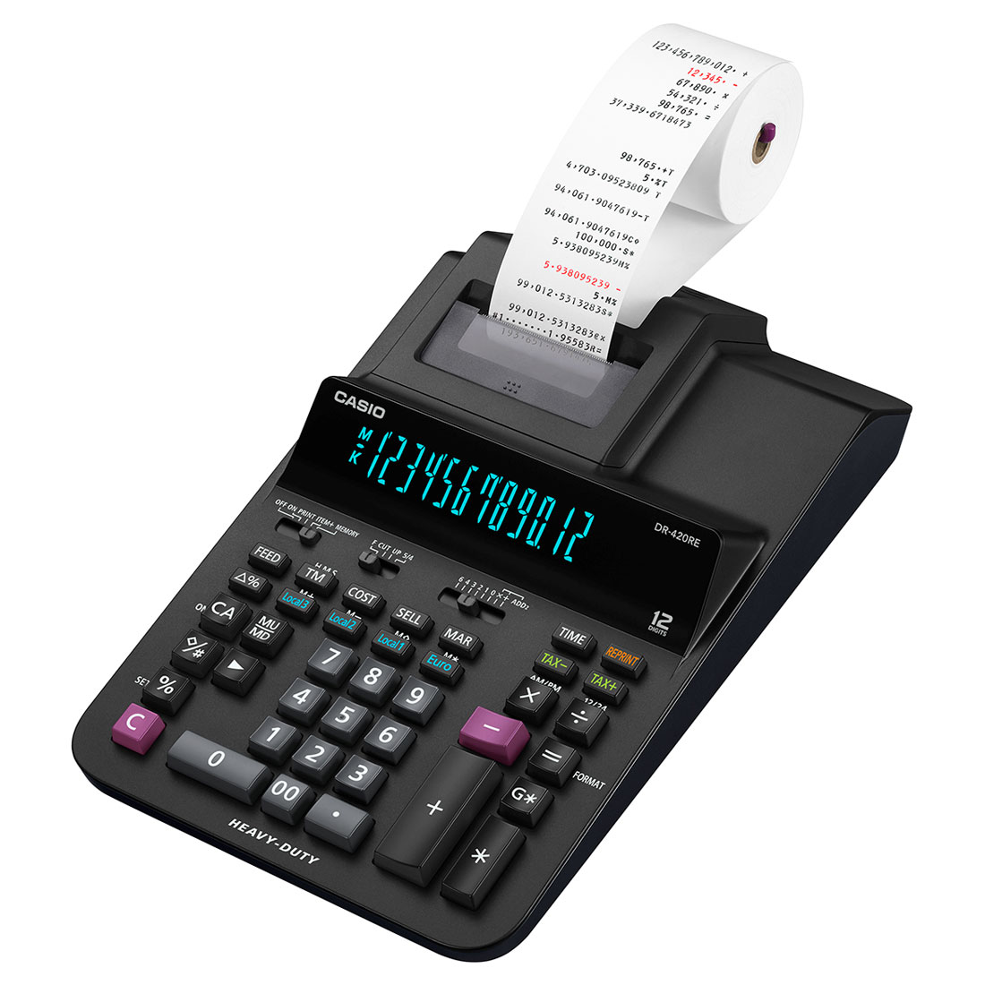 E-shop Casio DR 420 RE kalkulačka s tlačou