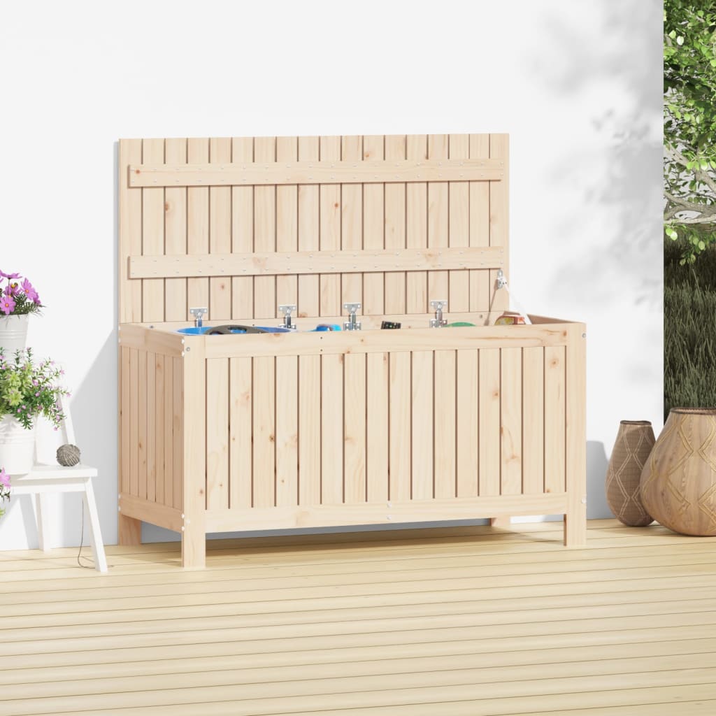 E-shop Multidom Záhradný úložný box 115x49x60 cm masívna borovica