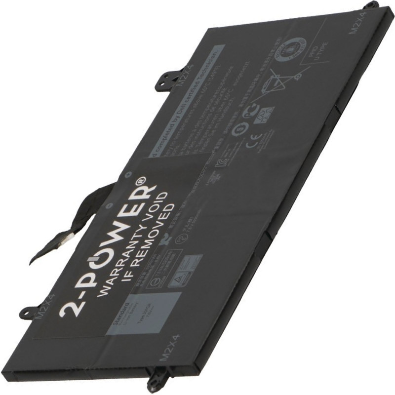 2-POWER Batéria 7,4V 5250mAh pre Dell Latitude 12 5285