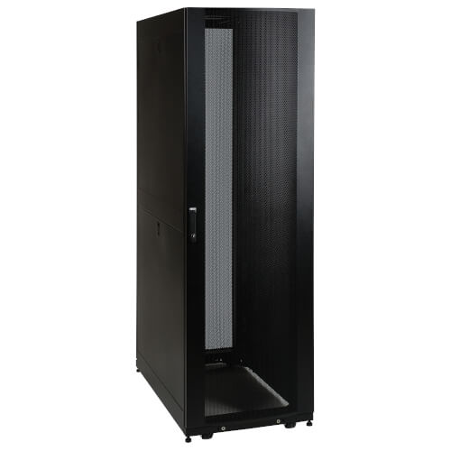 Skriňa SmartRack 42U, Š = 600mm, Hl = 1050mm, serverová skriňa, zabezpečená