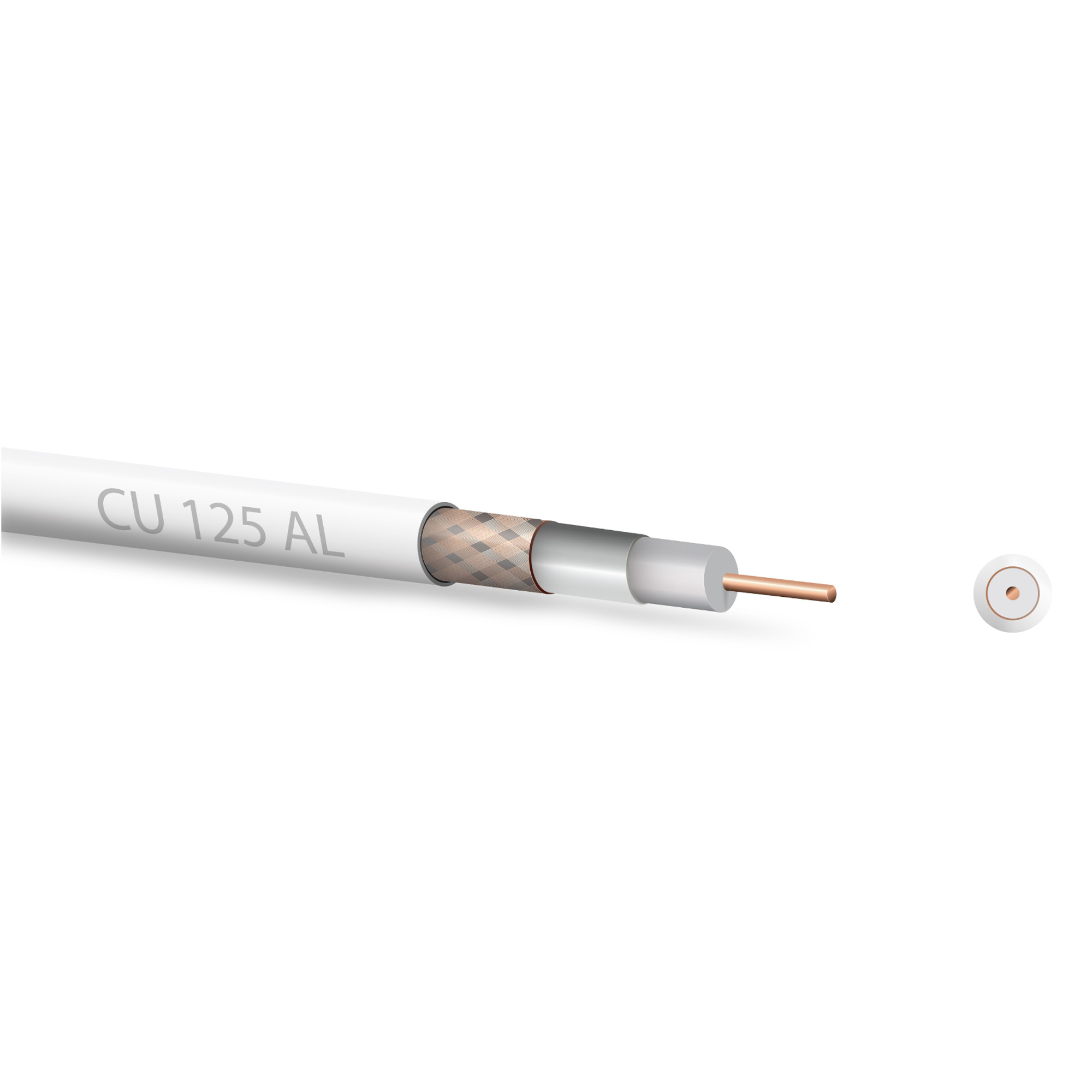 E-shop Zircon koaxiální kabel 125 CU AL 100m 8594163273880