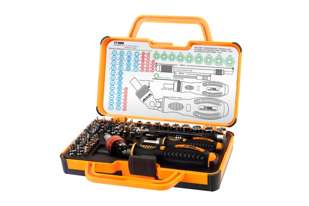 E-shop TOMAN TT-6900 - sada ručního nářadí (69 ks) 5999883026168