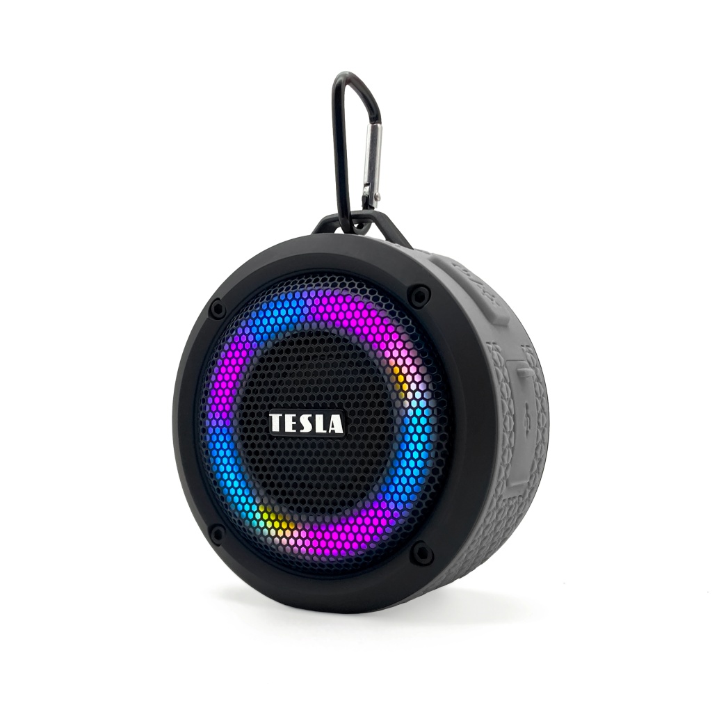 E-shop TESLA Sound BS60 - bezdrátový Bluetooth reproduktor, šedý 8595689803223