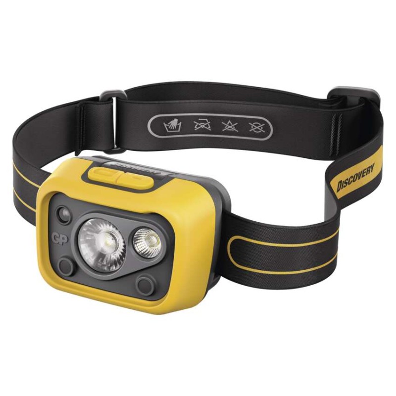 E-shop LED čelovka GP Discovery CHW53, 280 lm