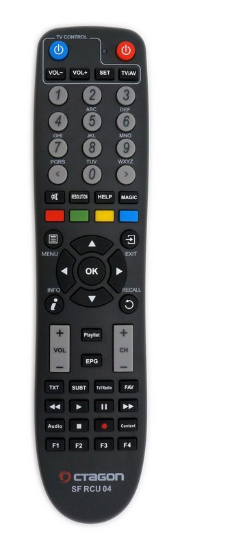 E-shop Diaľkové ovládanie Octagon SF8008, SF 04 RCU s TV tlačidlom