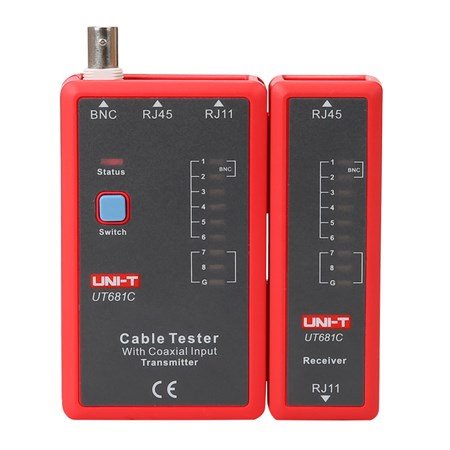 E-shop Tester UTP a BNC káblov RJ-45/BNC UNI-T UT681C
