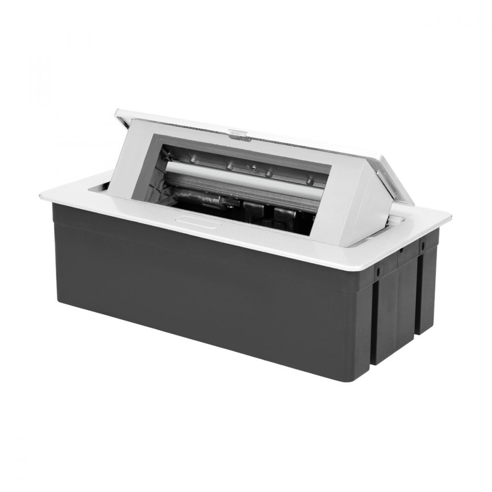 E-shop Výklopné púzdro pre zásuvkové moduly ORNO OR-GM-9010/W, farba biela, kábel 1.5m