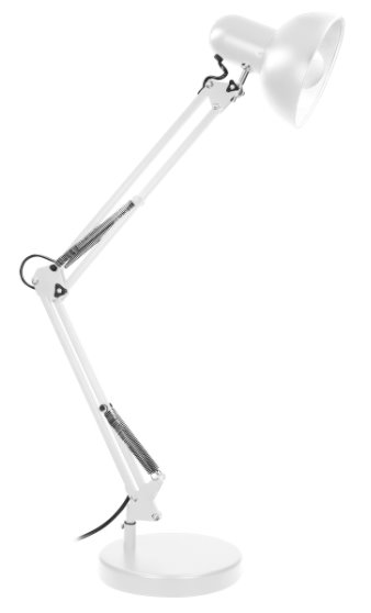 E-shop Kancelárska lampa ORNO VIRONE DEON DL-2/W 60W, biela