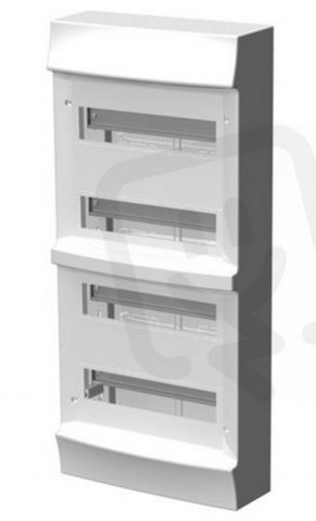 E-shop VO ELEKTRO Třinec Rozvodnica nástená, 48 Modulov, bez dvierok E-ELOSOS0776678
