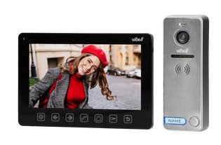 Videozvonček ORNO OR-VID-EX-1057/B, NOVEO LCD 7", OSD menu, ovládanie brány, čierny