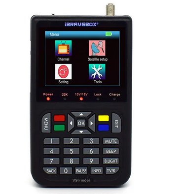 Satelitný merač signálu OPENBOX V9 DVB-S2/S2X, H.265