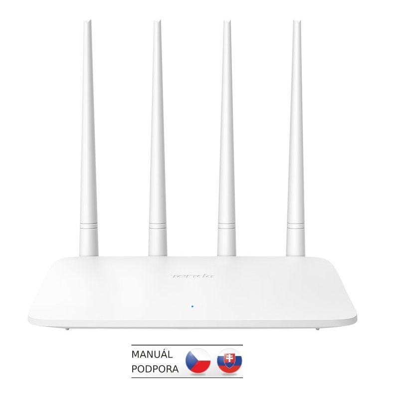 E-shop Tenda F6 Wireless-N Router 802.11b/g/n,300Mbps, 1xWAN, 3xLAN, 4x Fix. Ant. 5dBi