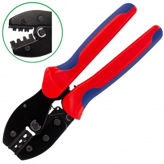 FVE Krimpovacie kliešte LT02 pre solárne konektory MC4 2,5-6mm2