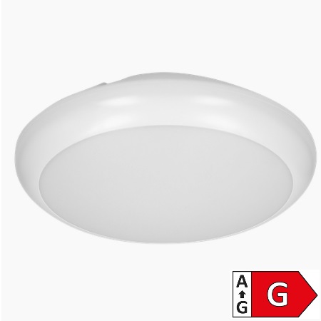 E-shop Ľad stropné svietidlo ORNO Adviti AD-PL-6118WLPM4, 12W, 4000k, IP65, biele