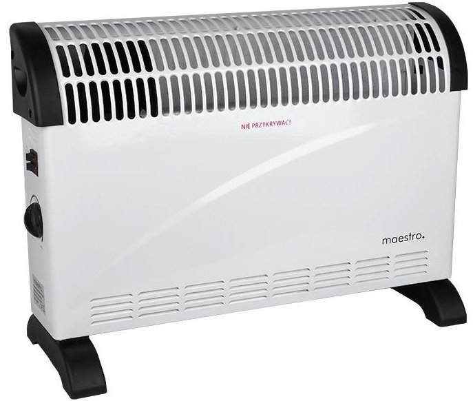 E-shop LTC Konvektor MAESTRO NEGRIS ZVYY-VS-01SS, 2000W LXZYYVS01SS