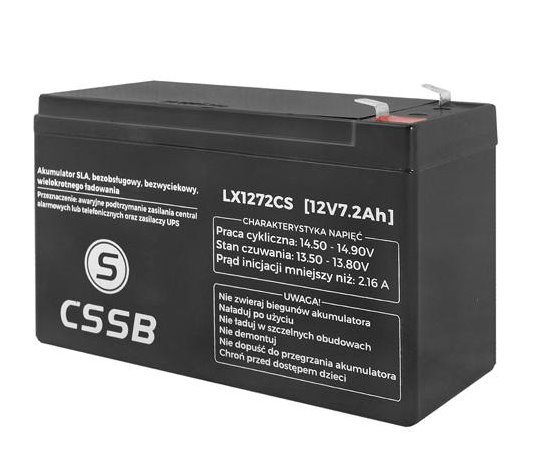 E-shop Batéria olovená 12V/7,2Ah LTC LX1270CS gélový akumulátor