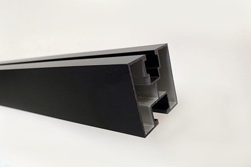 E-shop SAPRO FVE FVE ČIERNY Hliníkový montážny H profil 40x40mm, 2,2m, dĺžka 2200mm pre M10 hlavu