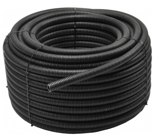 E-shop SAPRO FVE Rúrka ohybná inštalačná RKGS 16/11mm flexibilná samozhášavá 750N PVC UV čierna 25m 444042