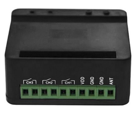 Prijímač diaľkového ovládania k pohonom brán IN