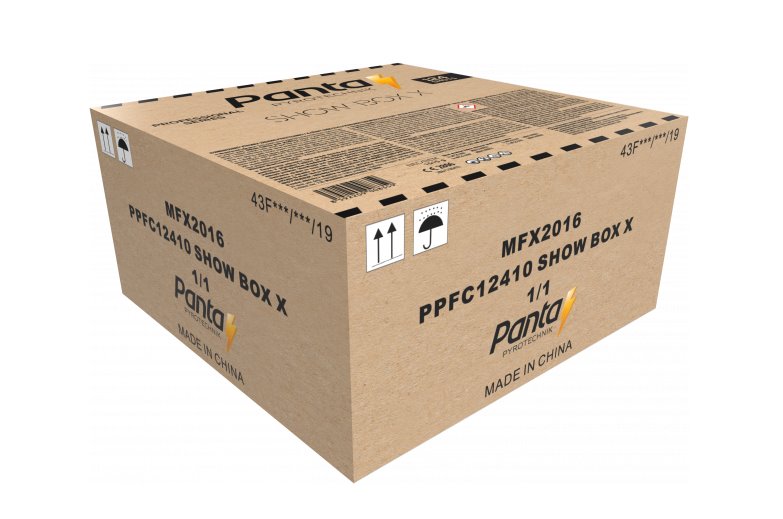 Panta Show Box X, 124 rán, F3, Veľký ohňostroj