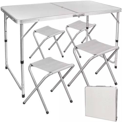 E-shop Skladací kempingový set pre 4 osoby Trizand 23238