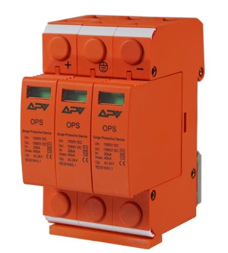Adelid APV-OPS-3P-T1+T2 Prepäťová ochrana, B+C (T1+T2) DC pre FVE