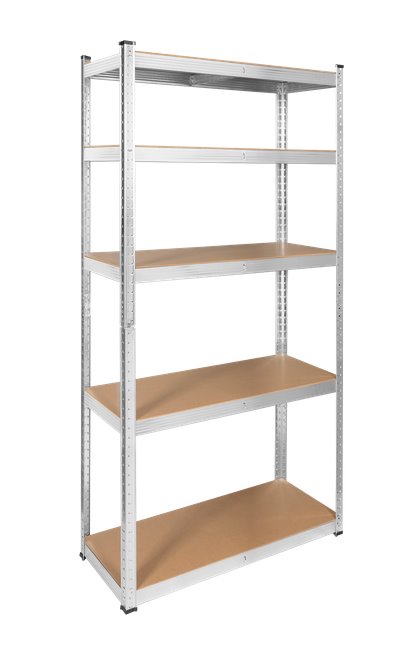 E-shop Skladový regál REBEL RB-1251 180x90x40, kovový zinkovaný