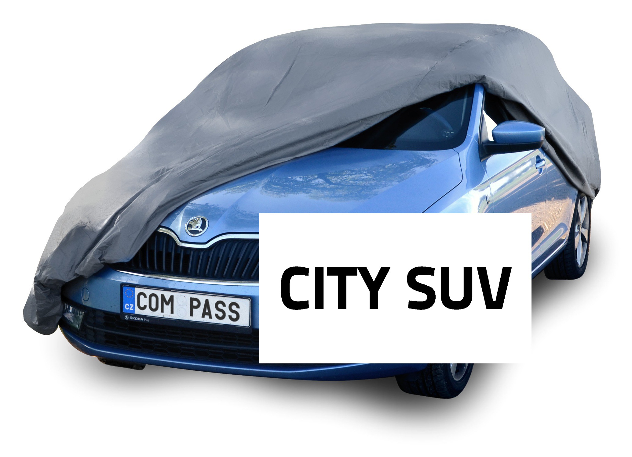 E-shop COMPASS Ochranná plachta FULL CITY SUV 460x185x145cm 100% WATERPROOF