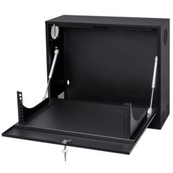 E-shop CP PLUS AI-VRS19-3U-180B Uzamykateľná nástenná skriňa pre DVR / NVR rekordéry