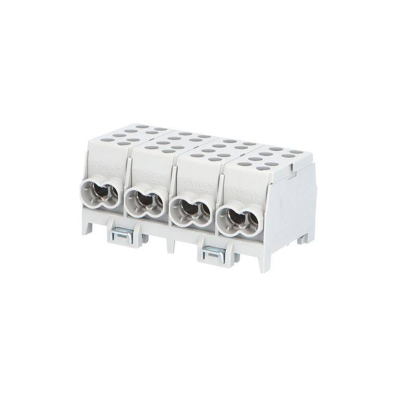 E-shop Eleman Svorkovnice rozbočovací HLAK 35-4/8 GR-S, 125A, 4pól., AL/CU, IP20, 4xŠ, na DIN /2080431