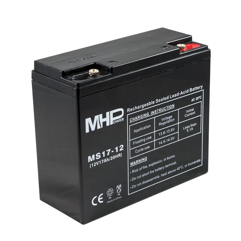 E-shop Baterie olověná 12V / 17 Ah MHPower MS17-12 MS17-12